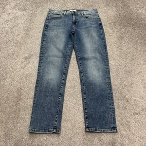 Fidelity Denim AXL Crop Gilfriend Jeans Womens 27 Vintage Alabama Stretch Casual